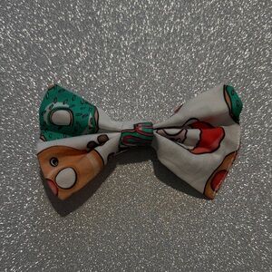 handmade christmas clip on bow